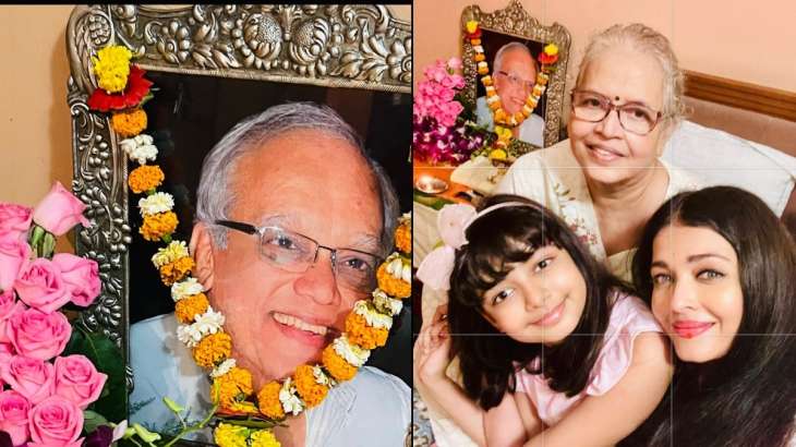 Aishwarya Rai remembers dad Krishnaraj Rai on his death anniversary, says  'We love you eternally' | Celebrities News – India TV