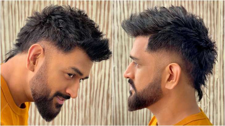 MS Dhoni breaks the Internet with 'dashing new look', fans call him 'trend setter' | Trending News – India TV MS Dhoni breaks the Internet with 'dashing new look', fans call him 'trend setter' | Trending News – India TV