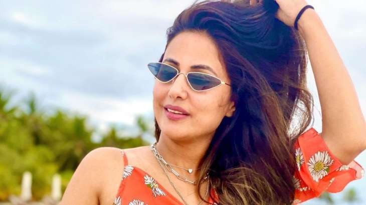 730px x 410px - Happy Birthday Hina Khan: 10 times television diva excelled social media  challenges | Tv News â€“ India TV