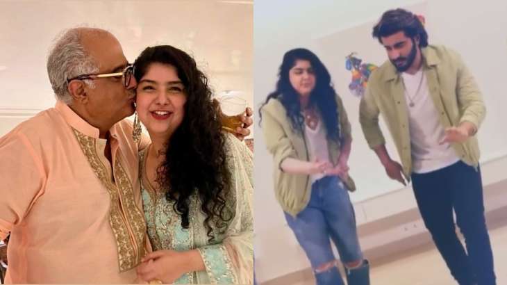 Arjun Kapoor Wishes Sister Anshula On Birthday With Adorable Video Boney Janhvi Share Cute
