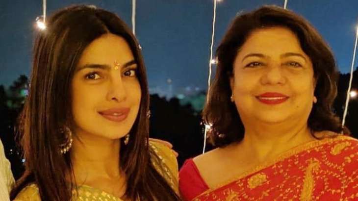 We Facetime Priyanka Chopra S Mother Madhu Reveals She Hasn T Met Her Granddaughter Yet