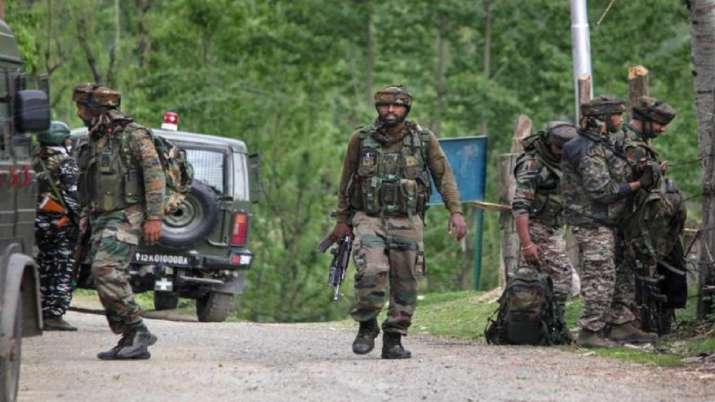 Kashmir: Pakistani terrorist killed in ongoing encounter in Kulgam district  | India News – India TV
