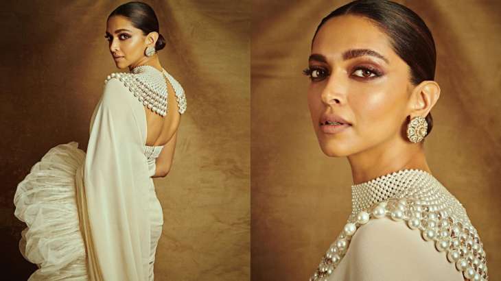 Cannes Film Festival 2022: Deepika Padukone looks like a goddess in white  ruffle saree as she bids adieu | Fashion News – India TV