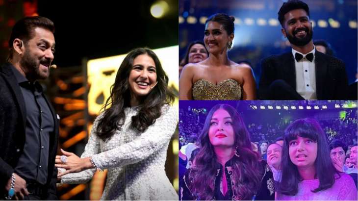 Iifa 2022 Highlights Salman Khan Sets Stage On Fire As Host Vicky Kaushal Kriti Sanon 