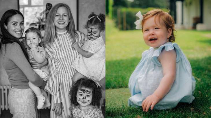 Inside Prince Harry Meghan Markles Daughter Lilibets First Birthday Bash See Unseen Pics 