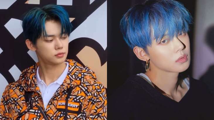 TXT's Yeonjun breaks the internet as his blue hair makes a comeback at Burberry event | Celebrities News – India TV TXT's Yeonjun breaks the internet as his blue hair makes a comeback at Burberry event | Celebrities News – India TV