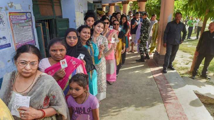 In Haryana Voting Underway in Final Phase of Panchayat Polls.