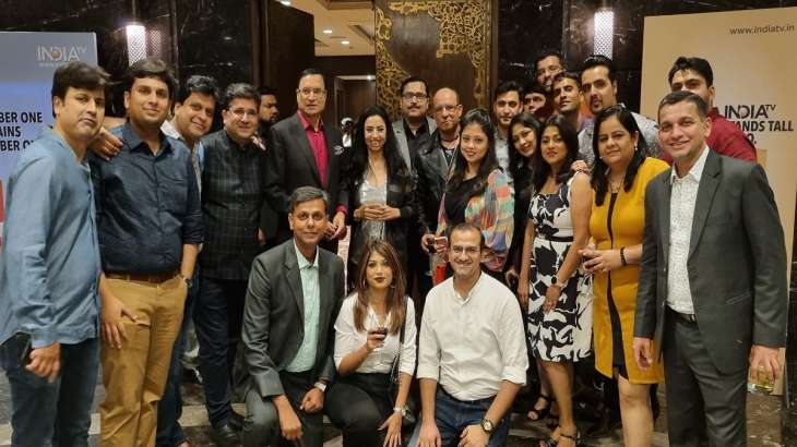 India TV marks No. 1 position in style with gala celebrations | India ...