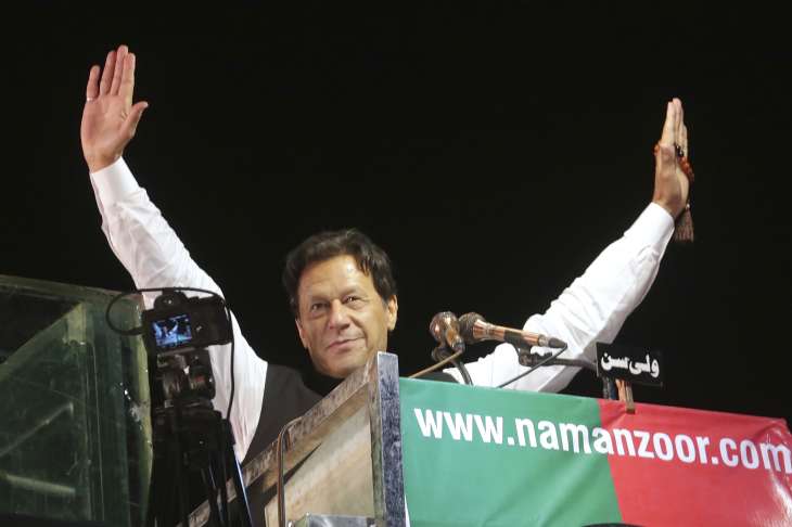 Former Pakistan Prime Minister and PTI leader Imran Khan 