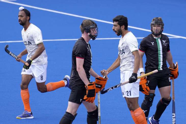 Indian men's hockey team beat Wales 4-1.