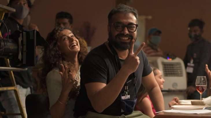 Taapsee Pannu and Anurag Kashyap