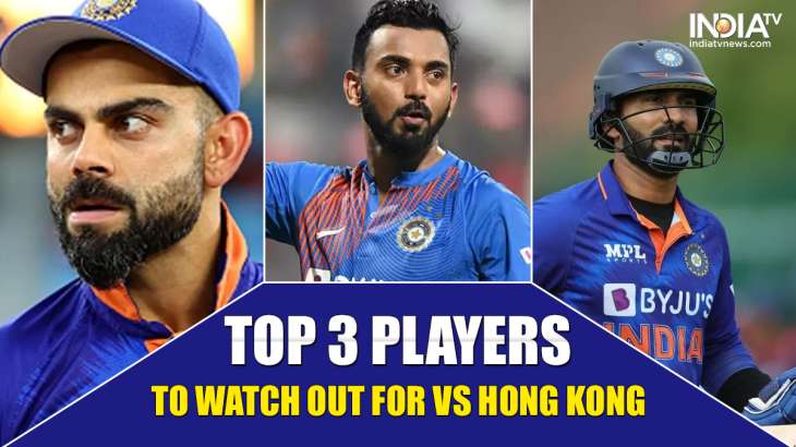 Top 3 players to watch out for India vs Hong Kong.