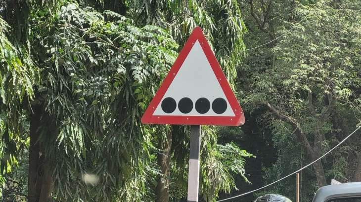 New traffic sign spotted by twitter, Bengaluru traffic police explains its  meaning | India News – India TV