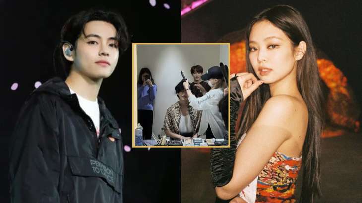Bts V'S Girlfriend Is Blackpink'S Jennie? K-Pop Stars Spark Dating Rumours  Again After This 'Leaked' Pic Goes Viral | Masala News – India Tv