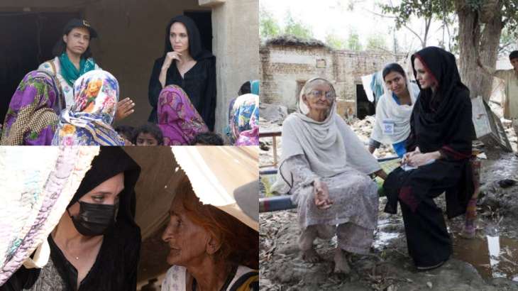 Hollywood star Angelina Jolie calls for aid in new video after visit to flood-hit Pakistan.
