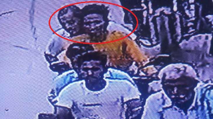 Photo of suspects in the Begusarai shooting case.