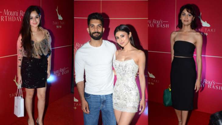 730px x 411px - Mouni Roy-Suraj Nambiar make for a SEXY couple at her birthday bash; Jannat  Zubair, Sriti Jha & others attend | Celebrities News â€“ India TV