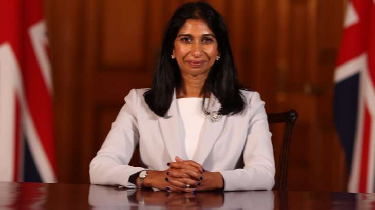 Suella Braverman, Suella Braverman UK home secretary, 