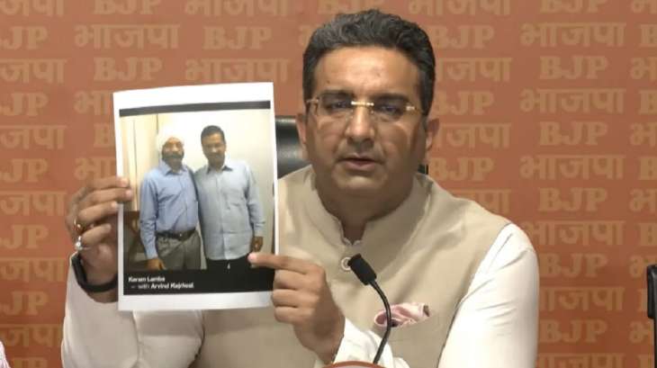 BJP spokesperson Gaurav Bhatia holds press conference in