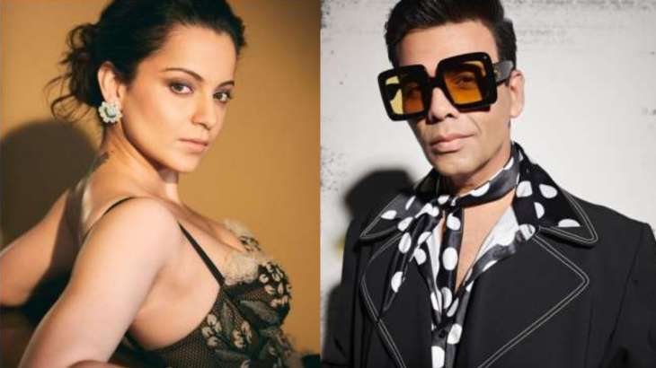 Kangana Ranaut, Karan Johar