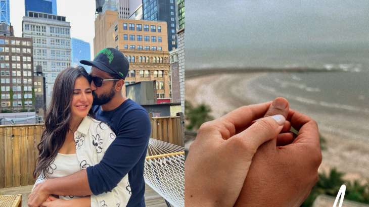 Katrina Kaif & Vicky Kaushal share a romantic photo holding hands