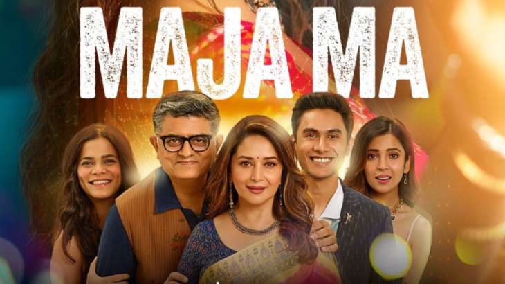 Maja Ma Trailer: Madhuri Dixit wants to unite two poles apart families but  will her secret ruin it? | Ott News – India TV