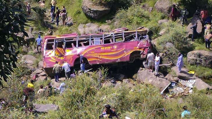 Jammu And Kashmir: Four Dead After Bus Plunges Into Gorge In Rajouri ...