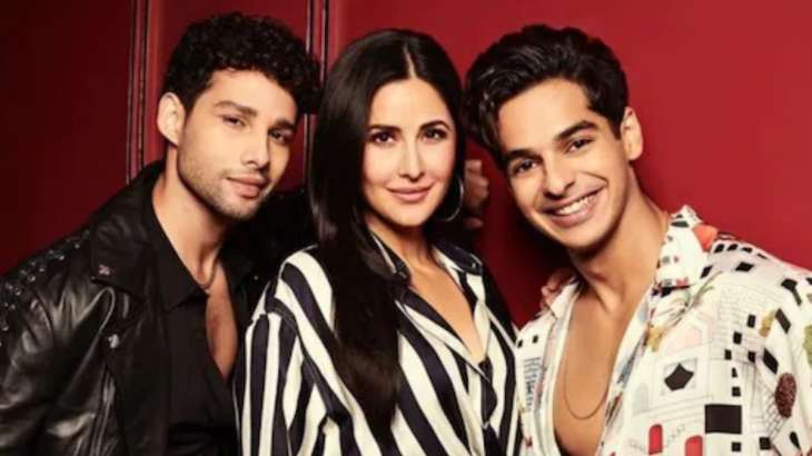 Siddhant Chaturvedi, Katrina Kaif, Ishaan Khatter