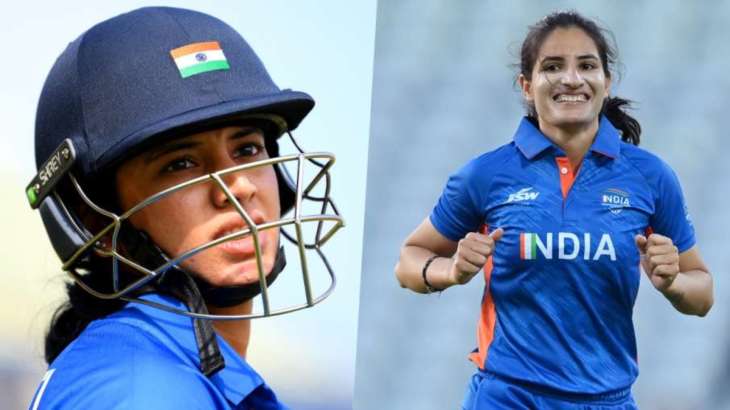 Smriti Mandhana and Renuka Thakur