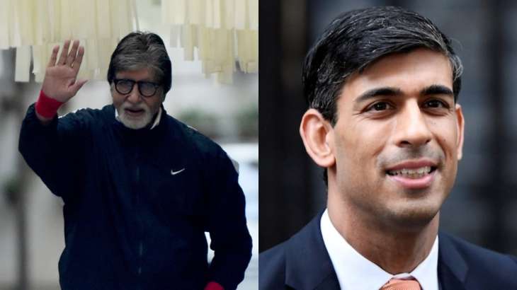 Amitabh Bachchan, Rishi Sunak 