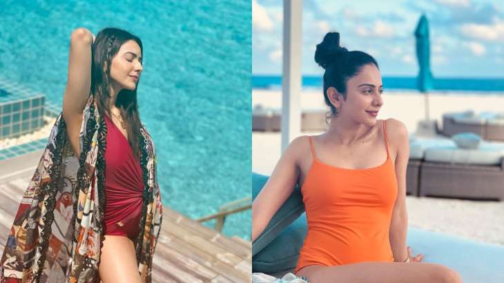 Rakul Prit Six Videos - Rakul Preet Singh amps up hotness quotient with her photos from Maldives  vacations | Celebrities News â€“ India TV