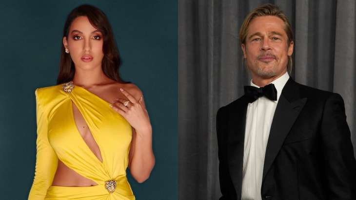 Nora Fatehi claims 'Brad Pitt slid in her dm'