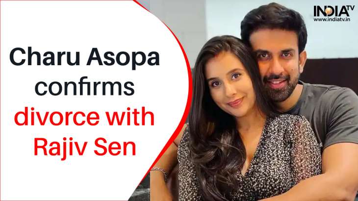 Charu Asopa confirms divorce with Rajiv Sen