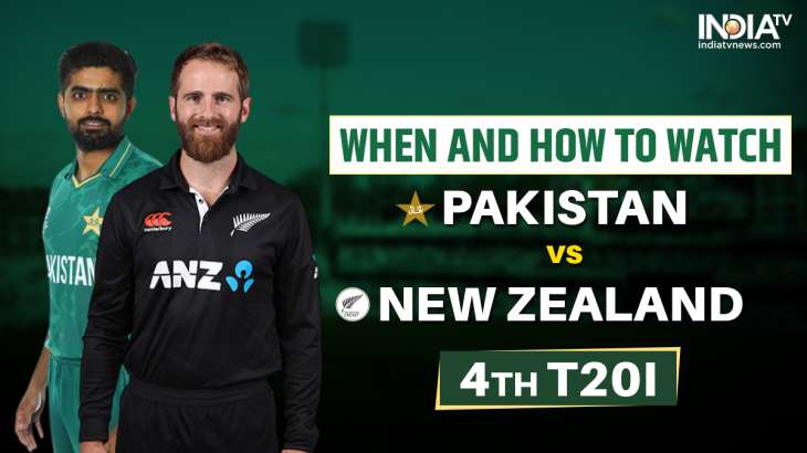Nz Vs Pak 4th T20i When And How To Watch New Zealand Vs Pakistan T20i In India Cricket News 