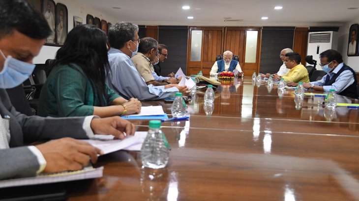 Morbi Tragedy PM Modi Chairs High Level Meeting In Gujarat Machchhu ...