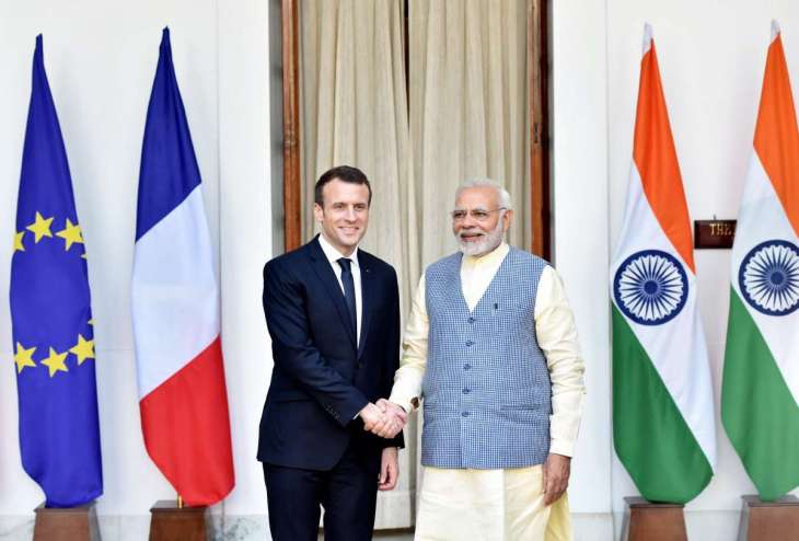 Prancis dan India telah saling berhubungan di