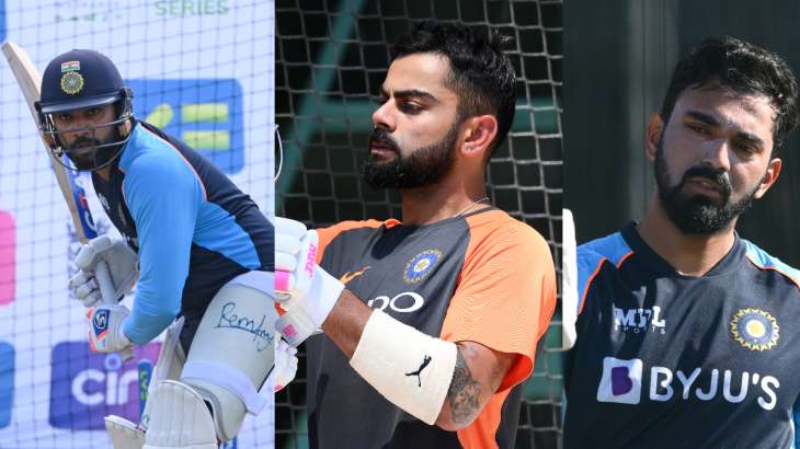 Virat Kohli, Rohit Sharma, KL Rahul