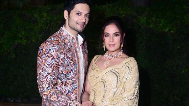 Ali Fazal and Richa Chadha