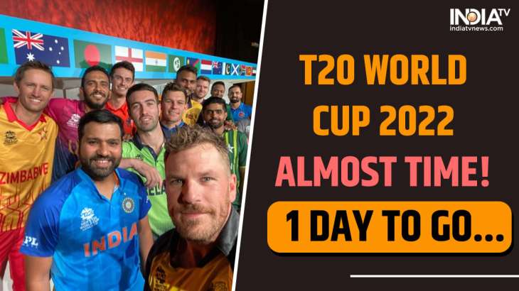 T20 World Cup begins on October 16.