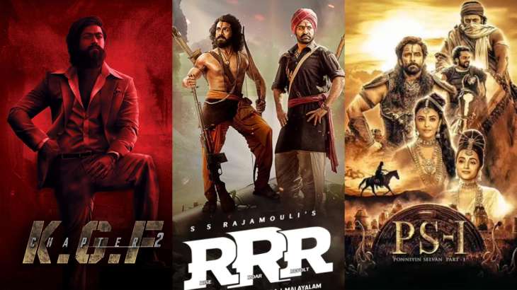 Box Office 2022 dominated by south films: RRR, KGF 2 & PS 1 are top 3  highest-grossing Indian films | Entertainment News – India TV