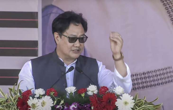 Arunachal Is Part Of India Since Ancient Period Union Minister Kiren