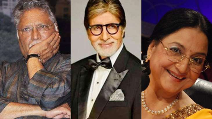 Vikram Gokhale, Amitabh Bachchan and Tabassum