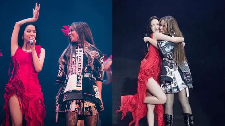 Blackpink's Jisoo and Camila Cabello perform together