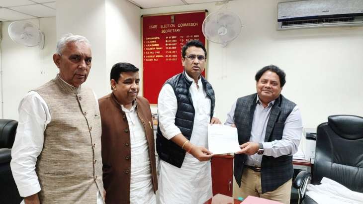 Congress files complaint against BJP