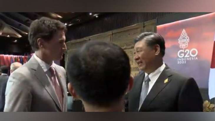 Justin Trudeau Xi Jinping, G20 Summit, 
