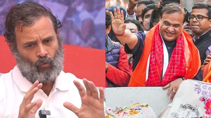 Rahul Gandhi, Himanta Biswa Sarma