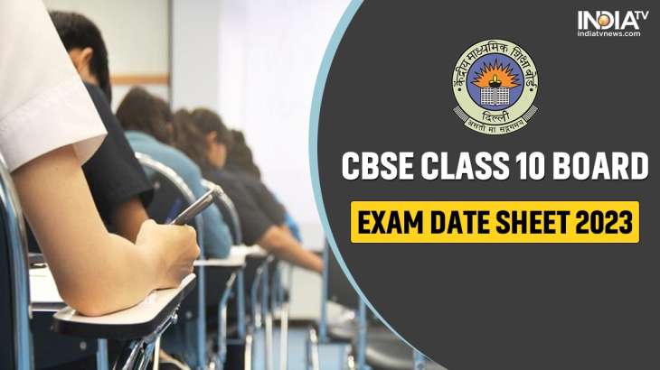 Cbse Class 10 Board Exam 2023 Date Sheet Out Check How To Download Cbse