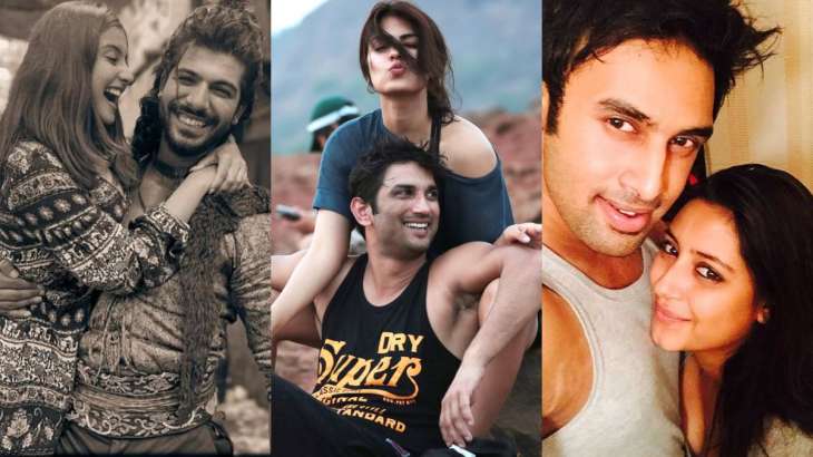 Photos of Tunisha Sharma with Zeeshan Khan, Sushant Singh Rajput with Rhea Chakraborty and Pratyusha