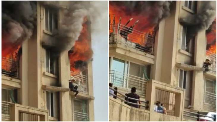 Mumbai: Er breekt brand uit in een gebouw met 21 verdiepingen in Malad