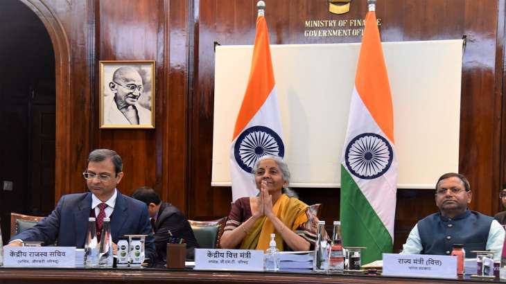 Finance Minister Nirmala Sitharaman presided over the 48th GST
